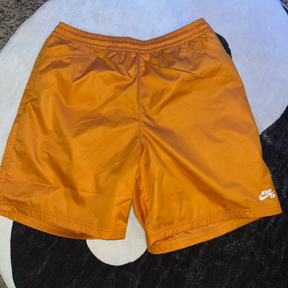 Nike Sb Nylon Orange Shorts